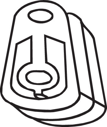 Suport sistem esapament potrivit VOLVO V70 III; FORD COUGAR, ESCORT CLASSIC, ESCORT I, ESCORT II, ESCORT III, ESCORT III EXPRESS, ESCORT IV, ESCORT IV EXPRESS, ESCORT V 1.0-2.9 11.65-12.15 [1]