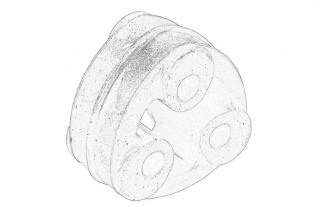 Set montaj esapament - Suport sistem esapament potrivit ISUZU D-MAX II 4JK1E5S-L/4JK-1E5-TC/RZ4E-TC 06.12-12.22