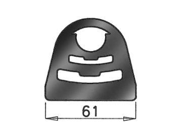 Set montaj esapament - Suport sistem esapament potrivit MERCEDES potrivit MERCEDES SPRINTER 2-T (B901, B902), SPRINTER 3,5-T (B906), SPRINTER 3,5-T (B907, B910), SPRINTER 3-T (B903) ANJ-OM651.958 02.95-