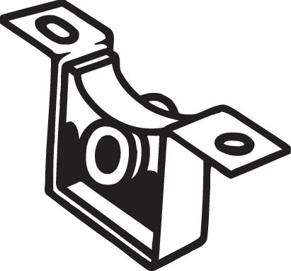 Suport sistem esapament potrivit NISSAN CABSTAR, MICRA III, NOTE 1.2-3.0D 01.03-12.13 [1]