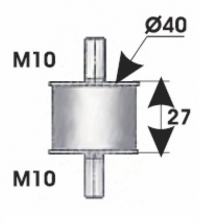 Suport sistem esapament potrivit RVIMAGNUM; MIDLINER [1]