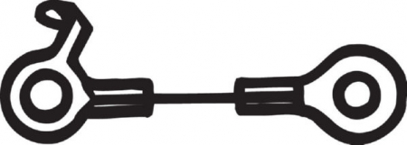 Suport sistem esapament potrivit TOYOTA COROLLA 1.4/1.6 04.97-01.02 [1]