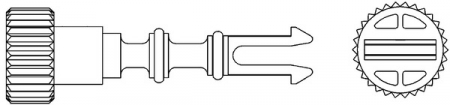 Surub buson radiator potrivit MERCEDES 124 (A124), 124 (C124), 124 T-MODEL (S124), 124 (W124), 190 (W201), A (W168), A (W169), A (W176), B SPORTS TOURER (W245), B SPORTS TOURER (W246, W242) 1.4-6.2 05 [1]