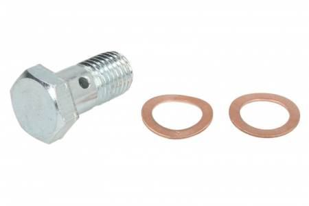 Turbocompresor - Surub cap tubular turbina (M12x1,5 orificiu) potrivit CADILLAC BLS; OPEL ASTRA H, ASTRA H GTC, ASTRA H/KOMBI, SIGNUM, VECTRA C, VECTRA C GTS, ZAFIRA B; SAAB 9-3 1.9D 04.04-