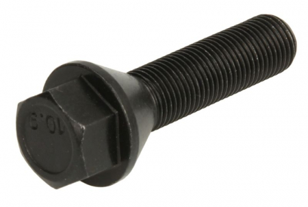 Piese Auto - Surub roata (M12x1,25, lungime: 40mm, con, negru)