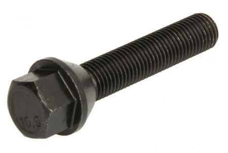 Piese Auto - Surub roata (M12x1,5, lungime: 55mm, con, negru)