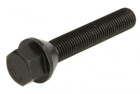 Piese Auto - Surub roata (M12x1,5, lungime: 60mm, con, negru)