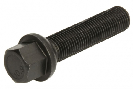 Suspensie - Surub roata (M14x1,5, lungime: 55mm, minge, negru)