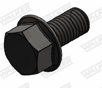 Set montaj esapament - Surub sistem esapament (M8x17,5), 1buc potrivit NISSAN ALMERA II, PRIMERA; TOYOTA YARIS 1.0-1.8 04.99-11.10