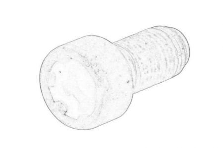 Ambreiaj - Surub volanta M12x1,25mm/24mm potrivit ALFA ROMEO GIULIETTA, MITO; FIAT 500L, BRAVO II, DOBLO, DOBLO CARGO, IDEA, PUNTO EVO; LANCIA DELTA III, MUSA; OPEL COMBO TOUR 1.6D 09.07-