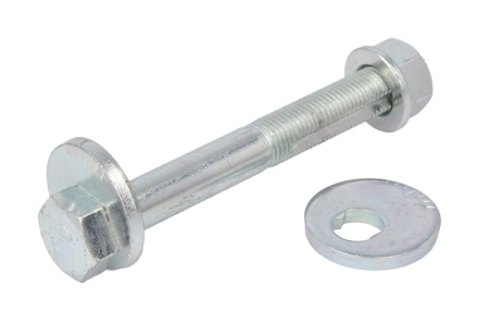 Directie - surubul bratului de control al sinei Dreapta/Stanga (piulita; saiba; set) Spate potrivit Hyundai I30, I40 I, IX35, Tucson; Kia Cee'd, Optima, Pro Cee'd 1.0-ELECTRIC dupa 2009