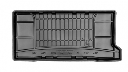 Tavita portbagaj - Tava portbagaj, material: TPE, 1 buc., culoare: negru potrivit FIAT 500 LIFTBACK 07.07-