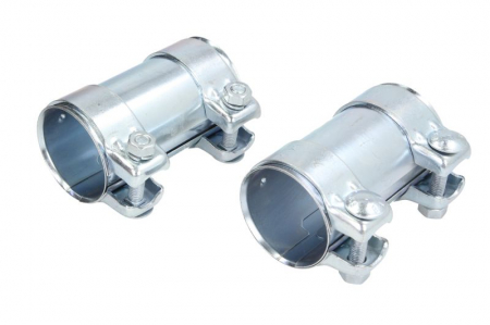 Set montaj esapament - Teava conectare esapament (61x61x125mm, 2 piese in pachet) MERCEDES A (W169), B (W245), SPRINTER 3,5-T (906), SPRINTER 5-T (906); AUDI 100, A6, A8, CABRIOLET, COUPE; BMW Seria 3 (E46); FORD MONDEO IV 