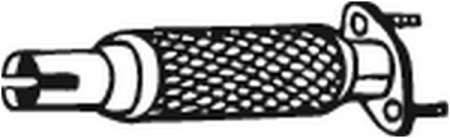 Teava esapament Fata (flexibil) potrivit FORD FIESTA IV, FIESTA/MINIVAN, PUMA; MAZDA 121 III 1.25/1.4 08.95-04.03 [1]