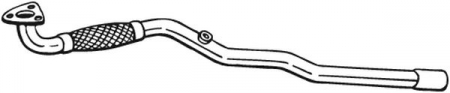 Racord flexibil - Teava esapament Fata potrivit OPEL ASTRA G, ASTRA G CLASSIC, ASTRA H, ASTRA H GTC 1.6 03.00-10.10