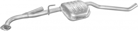 Teava evacuare - Teava esapament intermediara potrivit OPEL OMEGA B 2.2 09.99-07.03