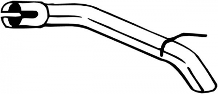 Teava esapament Spate (lungime:510mm) potrivit OPEL ASTRA J 1.6 12.09-10.15 [1]