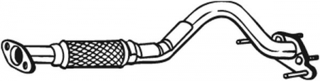 Sistem evacuare - Teava evacuare fata HYUNDAI GETZ 1.1 intre 2005-2009