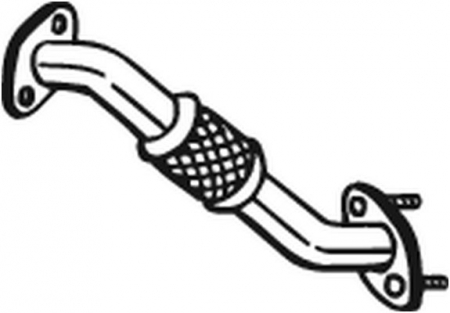 Sistem evacuare - Teava evacuare fata (x450mm) HYUNDAI I20 1.2/1.2LPG intre 2008-2015