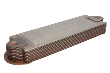 Radiator ulei - Termoflot (126x56x489mm, numar de nervuri: 8) EURO 4 potrivit VOLVO FH, FH II, FH16, FH16 II D13A400-D16K750 08.93-