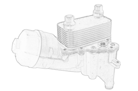 Radiator ulei - Termoflot (cu carcasa filtrului) potrivit FIAT potrivit ALFA ROMEO GIULIETTA, GIULIETTA/HATCHBACK; FIAT FREEMONT 2.0D 04.10-12.20
