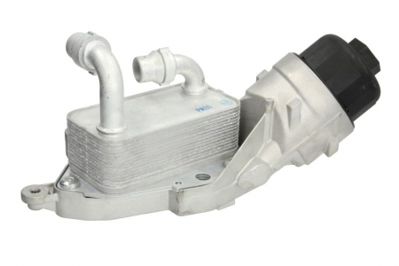Radiator ulei - Termoflot radiator ulei potrivit ALFA ROMEO 159, BRERA, SPIDER; FIAT BRAVO II, DOBLO, SEDICI; LANCIA DELTA III; OPEL ASTRA J, ASTRA J GTC, CASCADA, COMBO 2.0D dupa 2006 - (140,5x70,5x55, cu capac filt