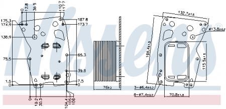 Piese Auto - Termoflot radiator ulei (196,4x132,7x76) BMW Seria 1 (F20), 1 (F21), 2 (F22, F87), 3 (E90), 3 (E91), 3 (E92), 3 (E93), 3 (F30, F80), 3 (F31), 3 GRAN TURISMO (F34), 4 (F32, F82), 4 (F33, F83) 1.6D/2.0D