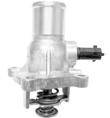 Termostat - Termostat lichid racire  (105°C, cu carcasa) ALFA ROMEO 159; FIAT CROMA; OPEL ASTRA G, ASTRA H, ASTRA H CLASSIC, ASTRA H GTC, INSIGNIA A, MERIVA A, SIGNUM, VECTRA C, VECTRA C GTS 1.6-1.8LPG dupa 2000