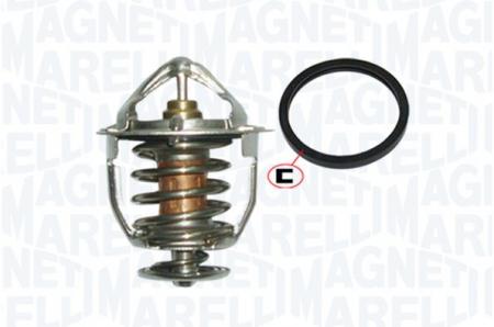 Termostat - Termostat lichid racire potrivit MITSUBISHI COLT IV, COLT V, DELICA / SPACE GEAR, GALANT VII, L200, LANCER IV, LANCER V, LANCER VI, MIRAGE IV, PAJERO II, PAJERO III, PAJERO IV 1.3-3.2D dupa 1990 - (76