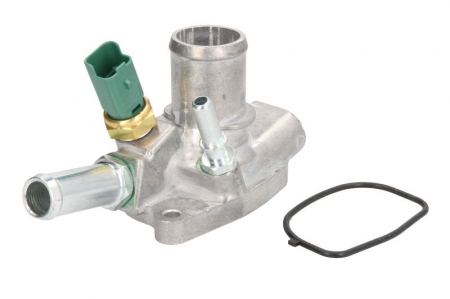 Termostat - Termostat lichid racire  (80°C, cu carcasa) ABARTH 500 / 595 / 695, 500C / 595C / 695C, GRANDE PUNTO, PUNTO, PUNTO EVO; ALFA ROMEO MITO; FIAT BRAVO II, DOBLO, GRANDE PUNTO 1.4/1.4CNG/1.4LPG dupa 2007