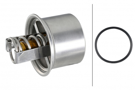 Termostat lichid racire (82°C) potrivit DAF 75, 75 CF, 85 CF, 95 XF, CF 75, XF 105; RVI KERAX, MAGNUM, PREMIUM; VOLVO F10, F12, F16, FH12, FH16, FL10, FL6, FL7, FM12, FS7, NH12 11.1D-9.6D 08.77- [2]