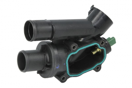 Termostat lichid racire (83°C, cu carcasa) potrivit CITROEN C5 II, C5 III, C6, C8, C-CROSSER, C-CROSSER ENTERPRISE; FIAT ULYSSE; FORD GALAXY II, GALAXY MK II, MONDEO IV, S-MAX; JAGUAR XF I 2.2D 08.02- [0]