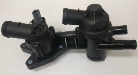 Termostat - Termostat lichid racire (83°C, in carcasa) potrivit AUDI A1, A3; SEAT ALTEA, ALTEA XL, LEON, TOLEDO III; SKODA OCTAVIA II, RAPID, SUPERB II, YETI; VW EOS, GOLF PLUS, GOLF PLUS V 1.4 05.07-07.18