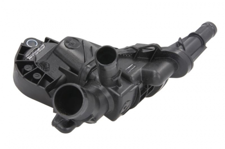 Termostat lichid racire (83°C, in carcasa) potrivit DACIA LOGAN II, LOGAN MCV II, SANDERO II; RENAULT CAPTUR I, CLIO IV, CLIO IV/HATCHBACK, CLIO IV/KOMBI, THALIA III 0.9/0.9LPG 10.12- [1]