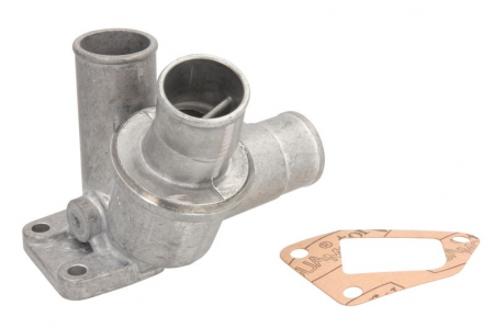 Termostat - Termostat lichid racire  (85°C, cu carcasa) FIAT ELBA, FIORINO, REGATA, RITMO, UNO; INNOCENTI ELBA; LANCIA DELTA I, PRISMA 1.1-1.6 intre 1978-1996
