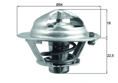 Termostat - Termostat lichid racire (85°C) potrivit HYUNDAI ACCENT III, ELANTRA IV, GETZ, I10 I, I20 I, I30, IX20, IX35, MATRIX; KIA CEE'D, CERATO I, PICANTO I, PRO CEE'D, RIO II, SOUL I 1.1D-1.7D 12.04-