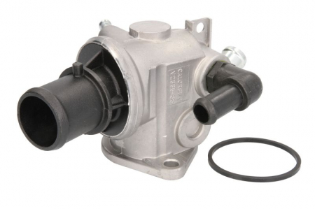 Termostat - Termostat lichid racire  (88°C, cu carcasa) ALFA ROMEO 145, 146, 147, 156, GT, GTV, SPIDER; FIAT BARCHETTA, COUPE, PUNTO, STILO; LANCIA DELTA II, LYBRA, LYBRA SW 1.6/1.8/2.0 intre 1995-2012