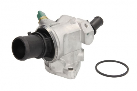 Termostat - Termostat lichid racire  (88°C, cu carcasa) ALFA ROMEO 147, 156, 159, 166, BRERA, GT, SPIDER; FIAT BRAVO II, CROMA, STILO; LANCIA THESIS 1.9D/2.4D dupa 2002