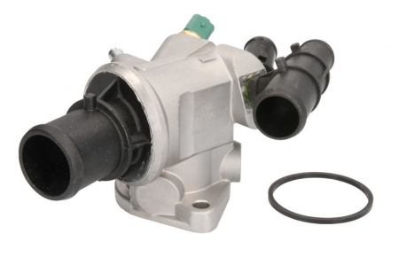 Termostat - Termostat lichid racire  (88°C, cu carcasa) ALFA ROMEO 147, 166; FIAT BRAVO II, DOBLO CARGO, STILO; LANCIA THESIS 1.9D/2.0D/2.4D dupa 2001