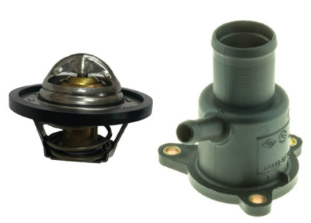 Termostat - Termostat lichid racire (88°C, in carcasa) potrivit DACIA DUSTER, DUSTER/SUV, LOGAN, LOGAN EXPRESS, LOGAN II, LOGAN MCV, SANDERO, SOLENZA, SUPERNOVA; LADA LARGUS; NISSAN KUBISTAR 1.2-3.0D 01.96-