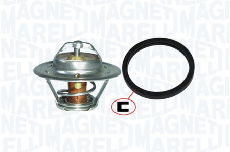 Termostat - Termostat lichid racire (88°C) potrivit NISSAN MICRA II 1.0/1.4 08.92-02.03