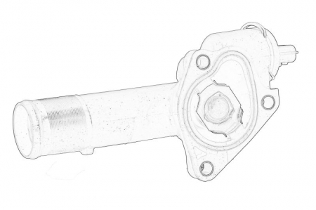 Termostat - Termostat lichid racire (89°C) potrivit RENAULT CLIO II, CLIO III, ESPACE IV, GRAND SCENIC II, KANGOO, LAGUNA I, LAGUNA II, LAGUNA III, MASTER II, MEGANE II, MODUS, SCENIC II 1.5D-2.5D 10.97-