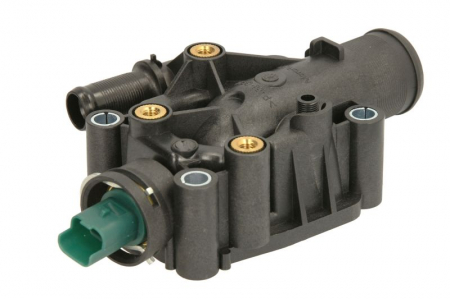 Termostat - Termostat lichid racire  (91°C, cu carcasa) CITROEN BERLINGO, C2, C3 I, C3 III, C3 PLURIEL, C4, C4 I, C-ELYSEE, XSARA PICASSO; PEUGEOT 1007, 206, 206 CC, 206 SW, 207, 301, 307 1.4-1.6LPG dupa 2000