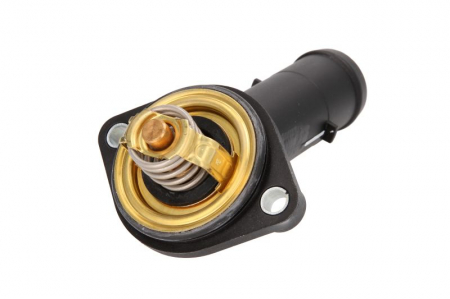 Termostat - Termostat lichid racire  (92°C, cu carcasa) AUDI A3; SEAT ALTEA, ALTEA XL, IBIZA IV, IBIZA IV ST, LEON; SKODA FABIA II, OCTAVIA II, ROOMSTER, ROOMSTER PRAKTIK; VW GOLF PLUS, GOLF VI, POLO 1.6D dupa 20