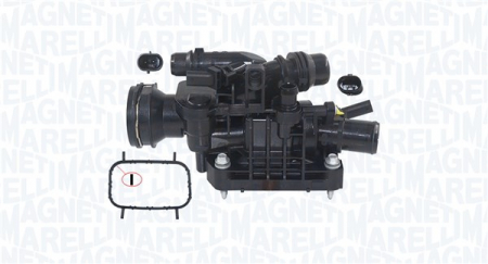 Termostat - Termostat lichid racire (92°C, cu carcasa) potrivit DS DS 4 II, DS 7; CITROEN BERLINGO, BERLINGO/MINIVAN, C3 / C3 ORIGIN III, C3 AIRCROSS II, C3 III, C4 CACTUS, C4 III 1.5D/1.6D/2.0D 06.17-