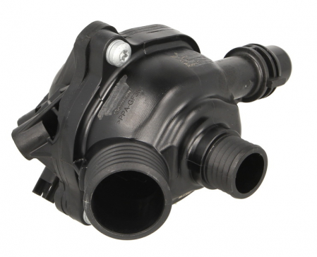 Racire - Termostat lichid racire (97°C, in carcasa) potrivit BMW 1 (E81), 1 (E82), 1 (E87), 1 (E88), 3 (E90), 3 (E91), 3 (E92), 3 (E93), 5 (E60), 5 (E61), 6 (E63), 6 (E64), 7 (E65 2.4/2.5/3.0 09.03-08.16