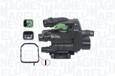 Termostat - Termostat lichid racire potrivit DS DS 3 DS 4; CITROEN BERLINGO MULTISPACE, C3 AIRCROSS II, C3 II, C3 III, C3 PICASSO, C4 CACTUS, C4 GRAND PICASSO II, C4 II, C4 PICASSO II 1.2 dupa 2013 - (97°C)
