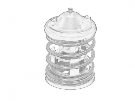 Termostat - Termostat lichid racire  BMW Seria 1 (E81), 1 (E82), 1 (E87), 1 (E88), 1 (F20), 2 (F22, F87), 2 (F23), 3 (E90), 3 (E91), 3 (E92), 3 (E93), 3 (F30, F80), 3 (F31), 5 (E60), 5 (E61) 1.6D-3.0D dupa 2004