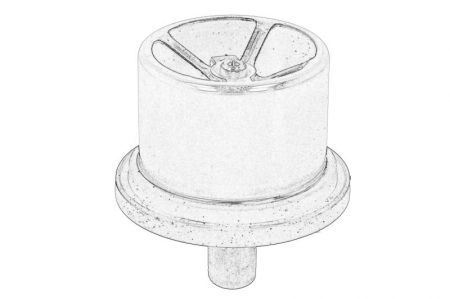 Termostat lichid racire potrivit JOHN DEERE 6090MC, 6090RC, 6100MC, 6100RC, 6105M, 6105R, 6110MC, 6110RC, 6115 R, 6115M, 6125 M, 6125 R, 6130 R, 6130M, 6140 M, 6140 R, 6150 M, 6150 R, 6170 M [1]