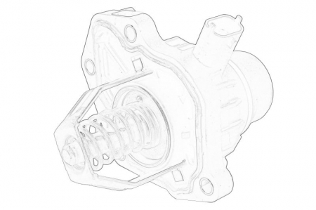 Termostat lichid racire potrivit OPEL ASTRA J, ASTRA J GTC, ASTRA K, CASCADA, INSIGNIA A, INSIGNIA A COUNTRY, INSIGNIA B, INSIGNIA B GRAND SPORT, ZAFIRA C 1.6 07.08- [1]